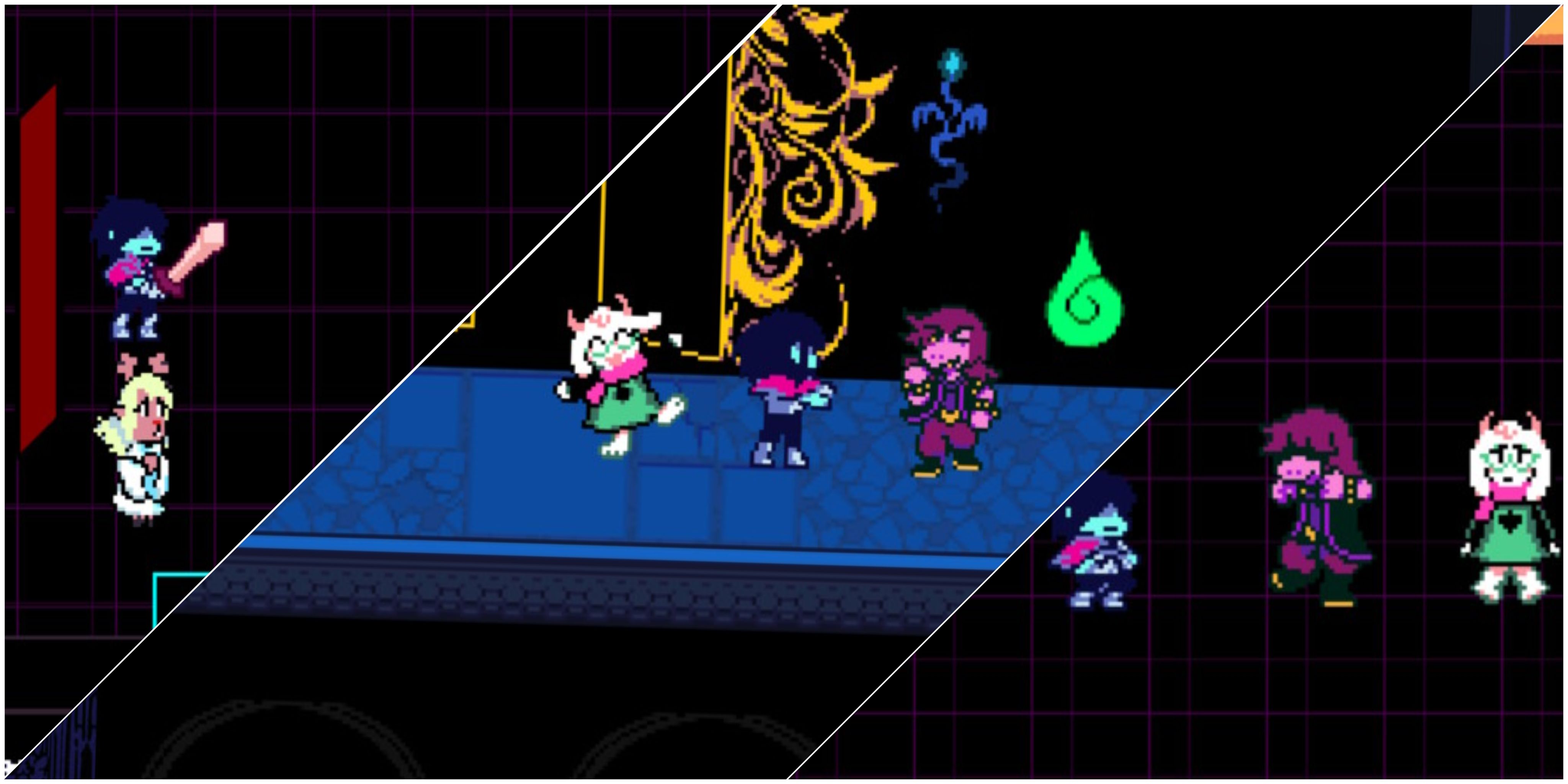 Deltarune Chapter Ranking Header