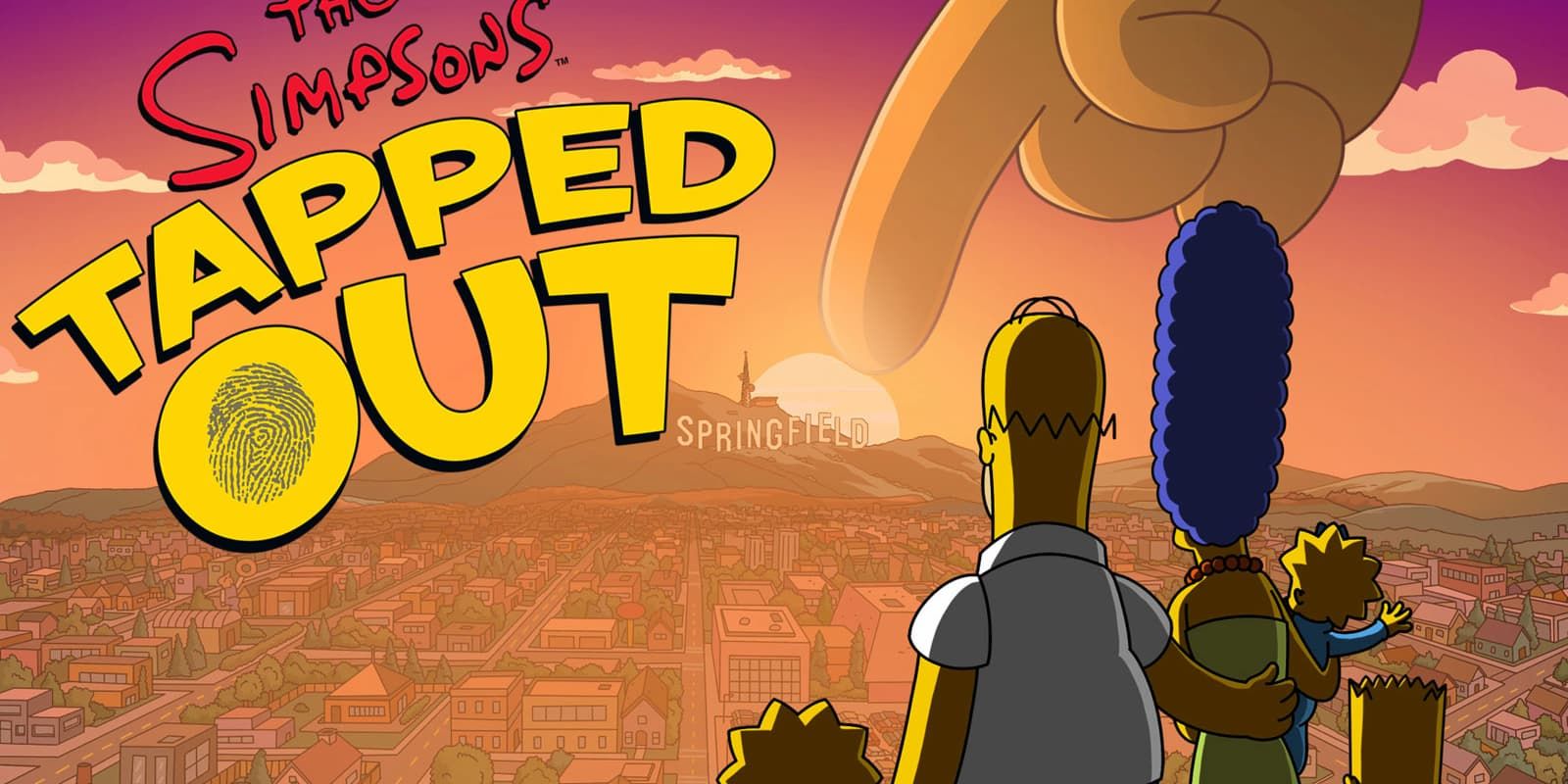 End of Service official art for Simpsons Tapped Out