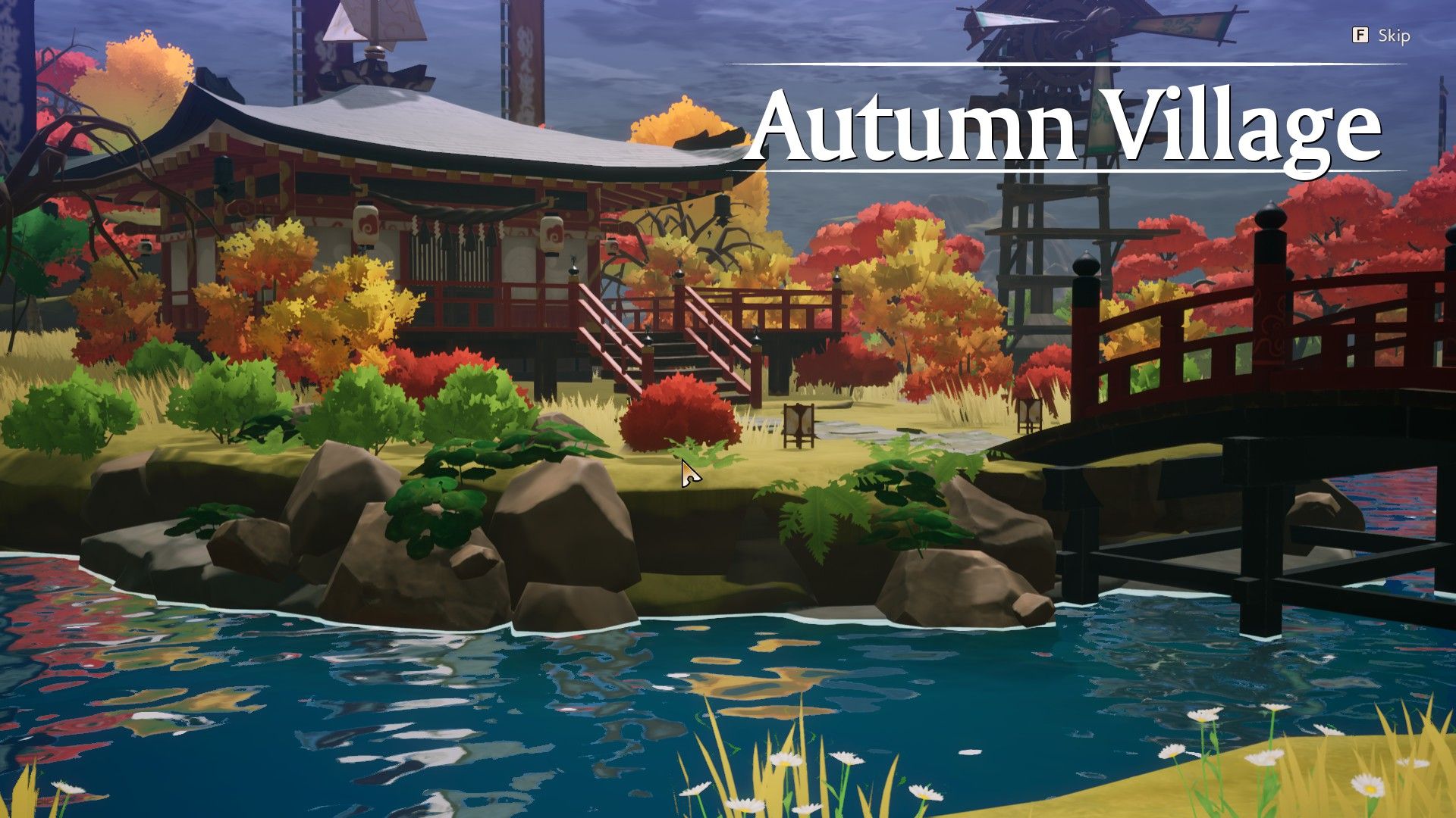 Autumn Region Cutscene Rune Factory: Guardians of Azuma