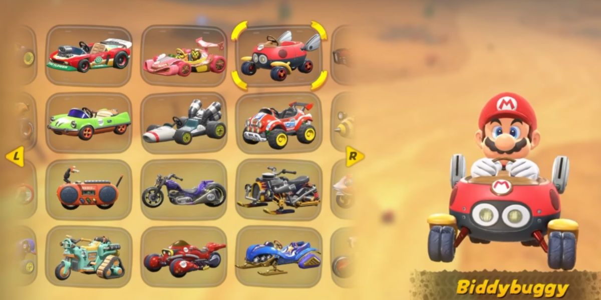 Biddybuggy Mario Kart World