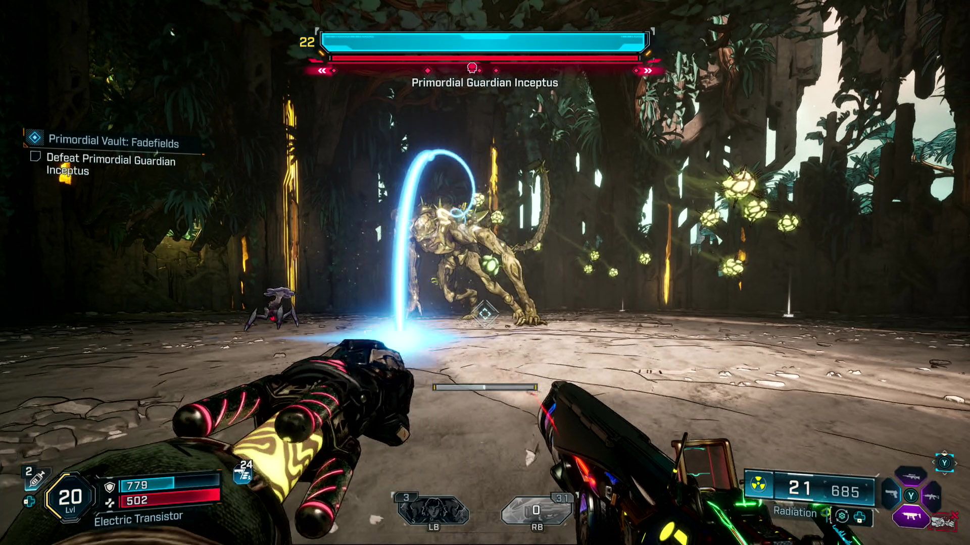 Borderlands 4 – Vault Vex Gameplay (Primordial Guardian Inceptus Boss)