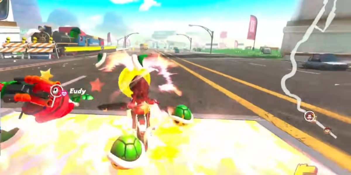 Coin Shells Mario Kart World