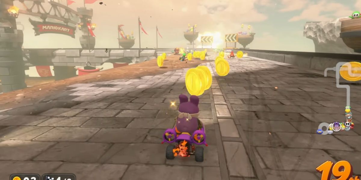Coin Stacks Mario Kart World