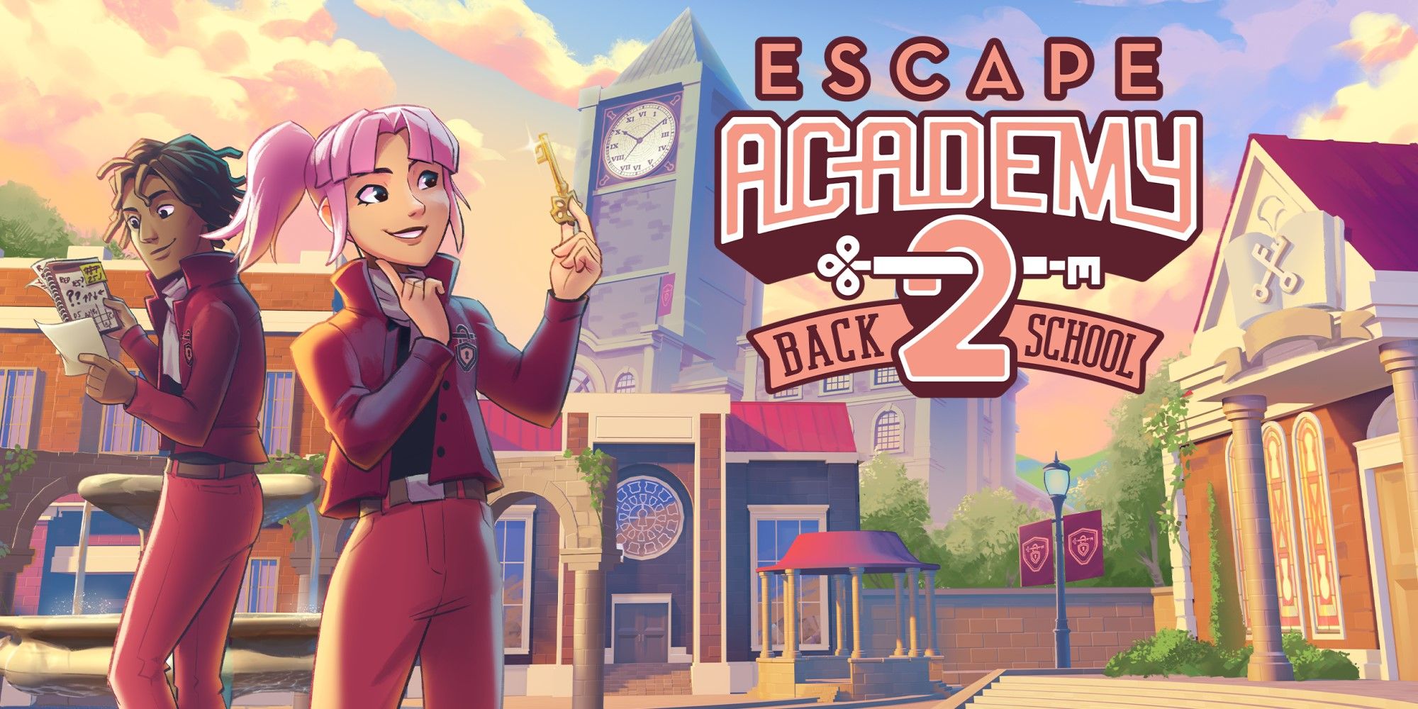 Escape Academy 2 Back 2 School key art