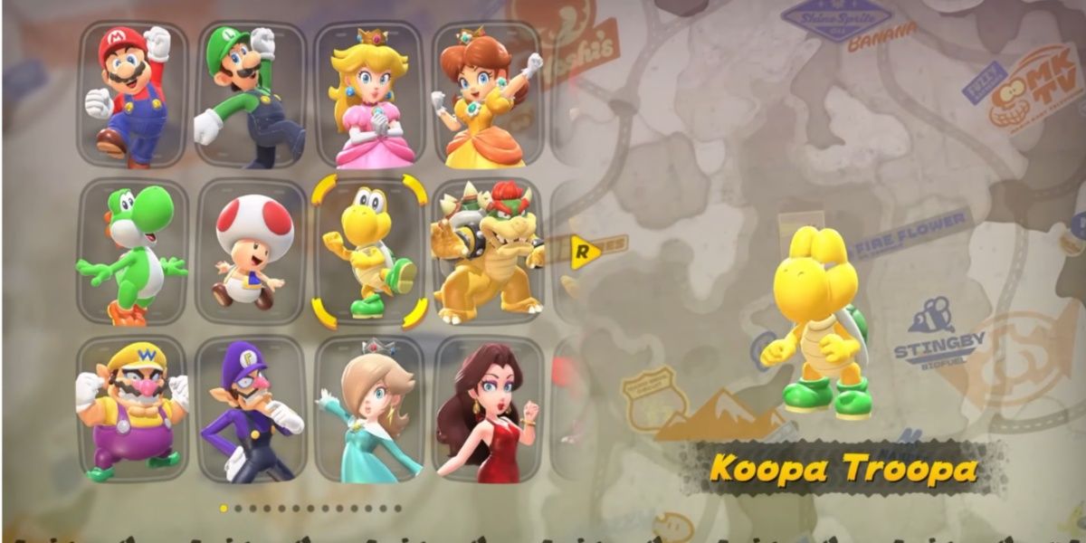 Koopa Troopa Mario Kart World