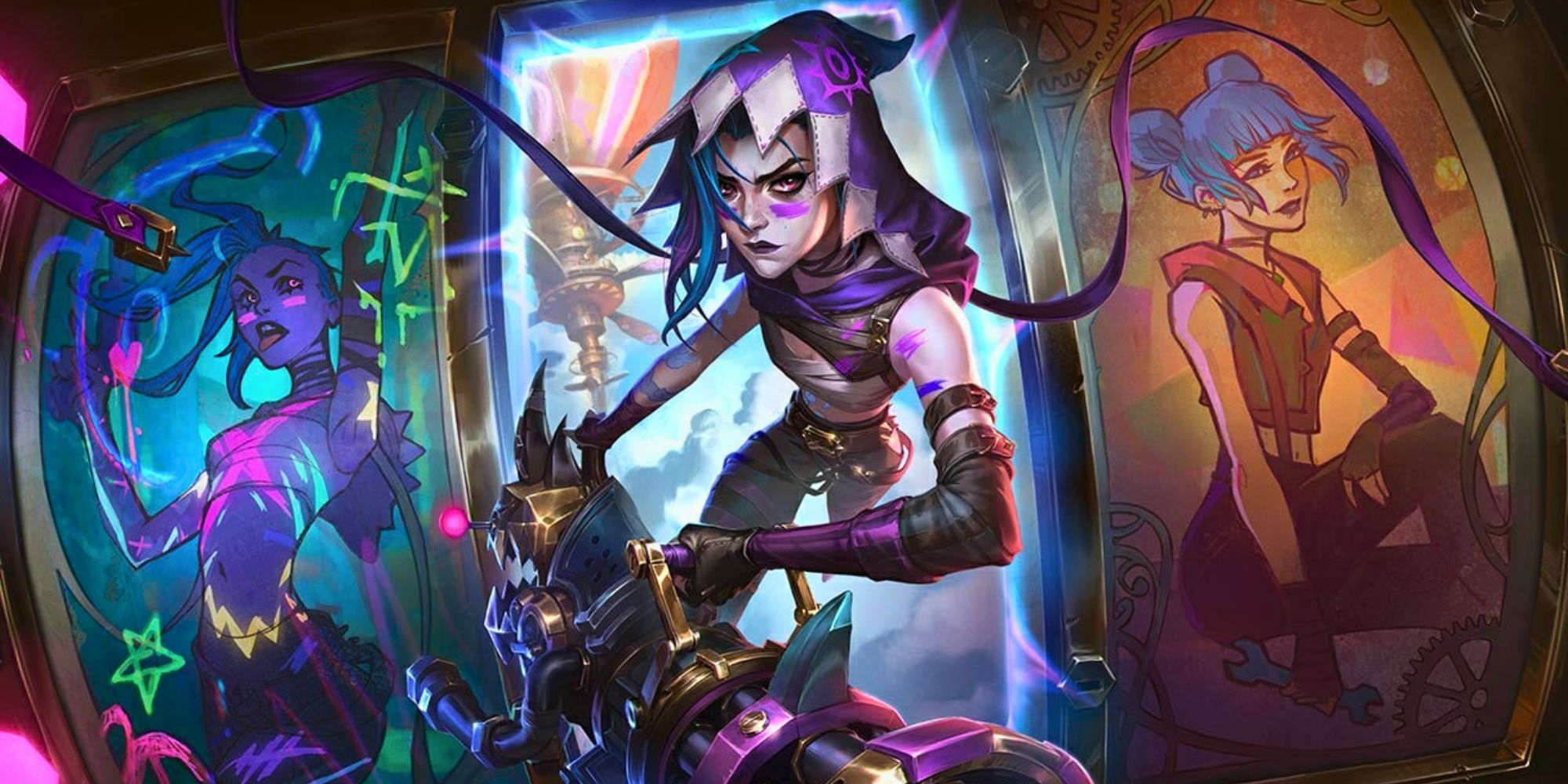 Arcane Jinx skin in League of Legends