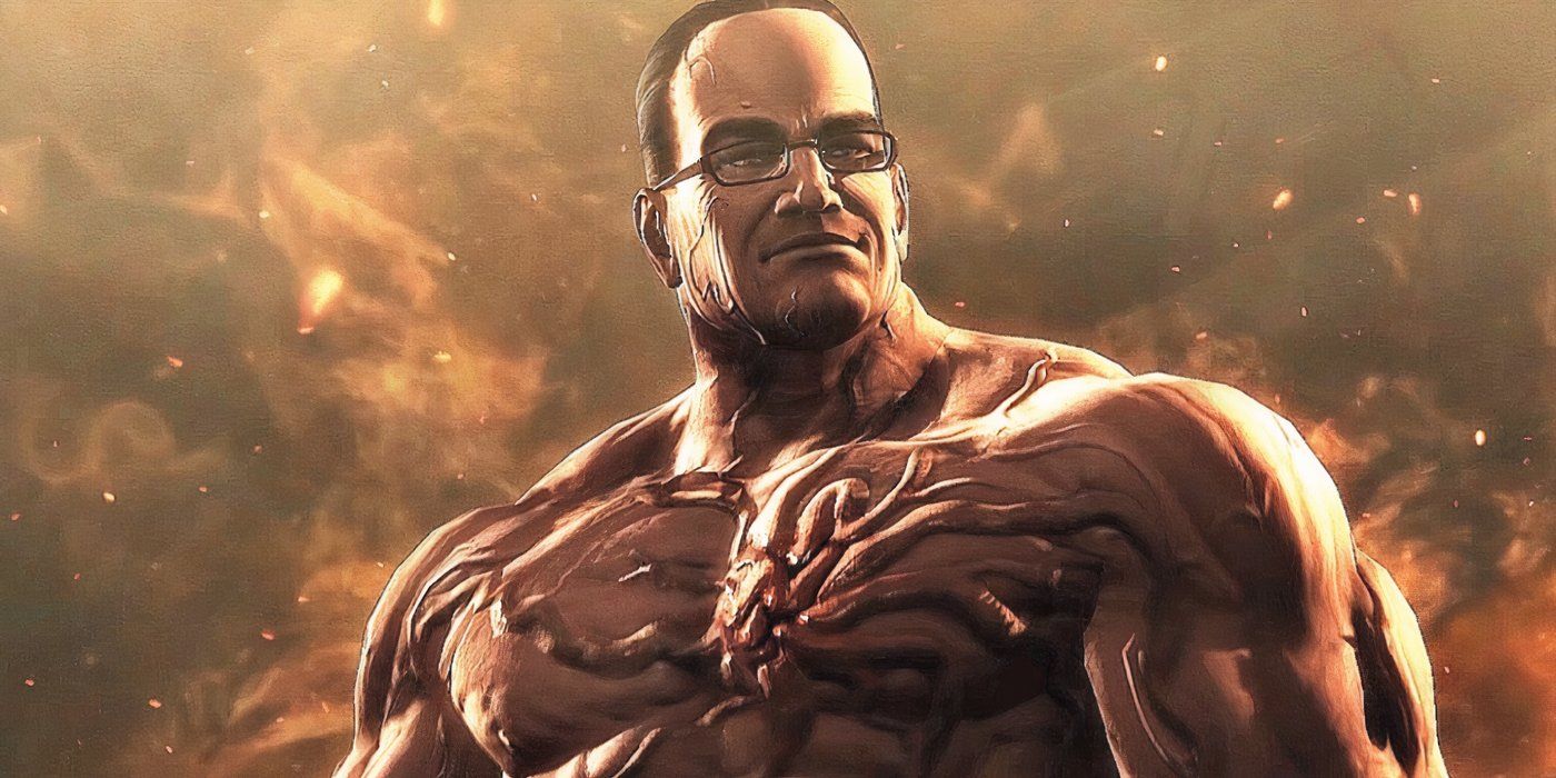 Metal-Gear-Rising-Revengeance-shirtless-Senator-Armstrong-surrounded-by-fire