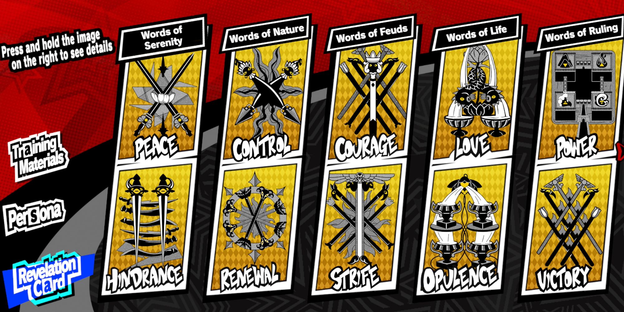 Revelation Cards Guide in Persona 5: The Phantom X Revelation Cards Guide in Persona 5: The Phantom X