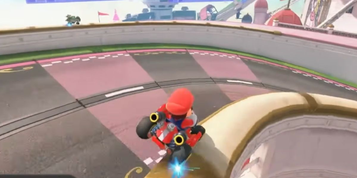 Rail Riding in Mario Kart World