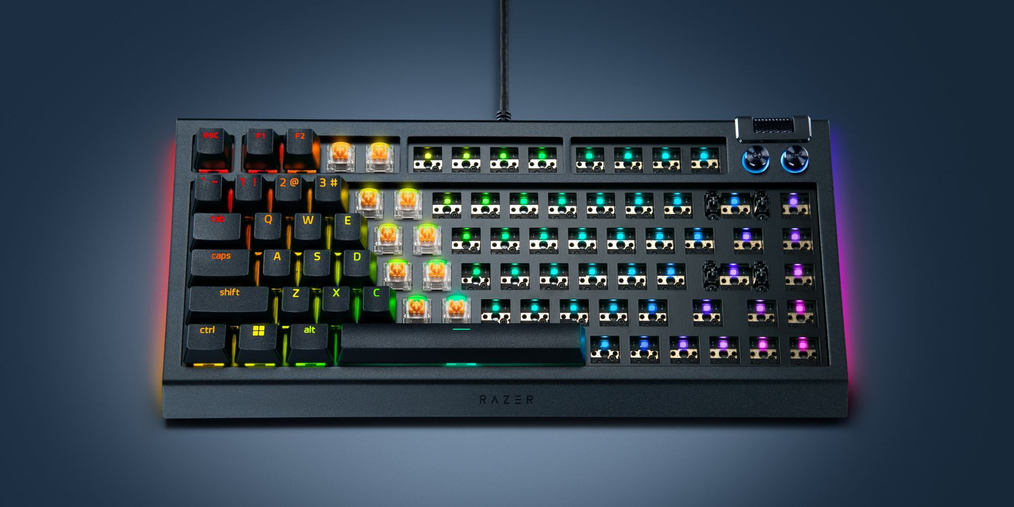 Az Razorback Keyboard Customize the new Razer Barebones Keyboard