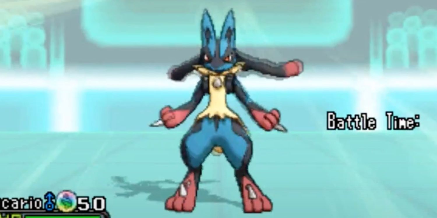 Mega Lucario wifi battle