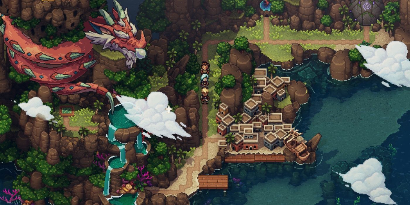 Sea-of-Stars-Characters-roaming-Overworld-Map