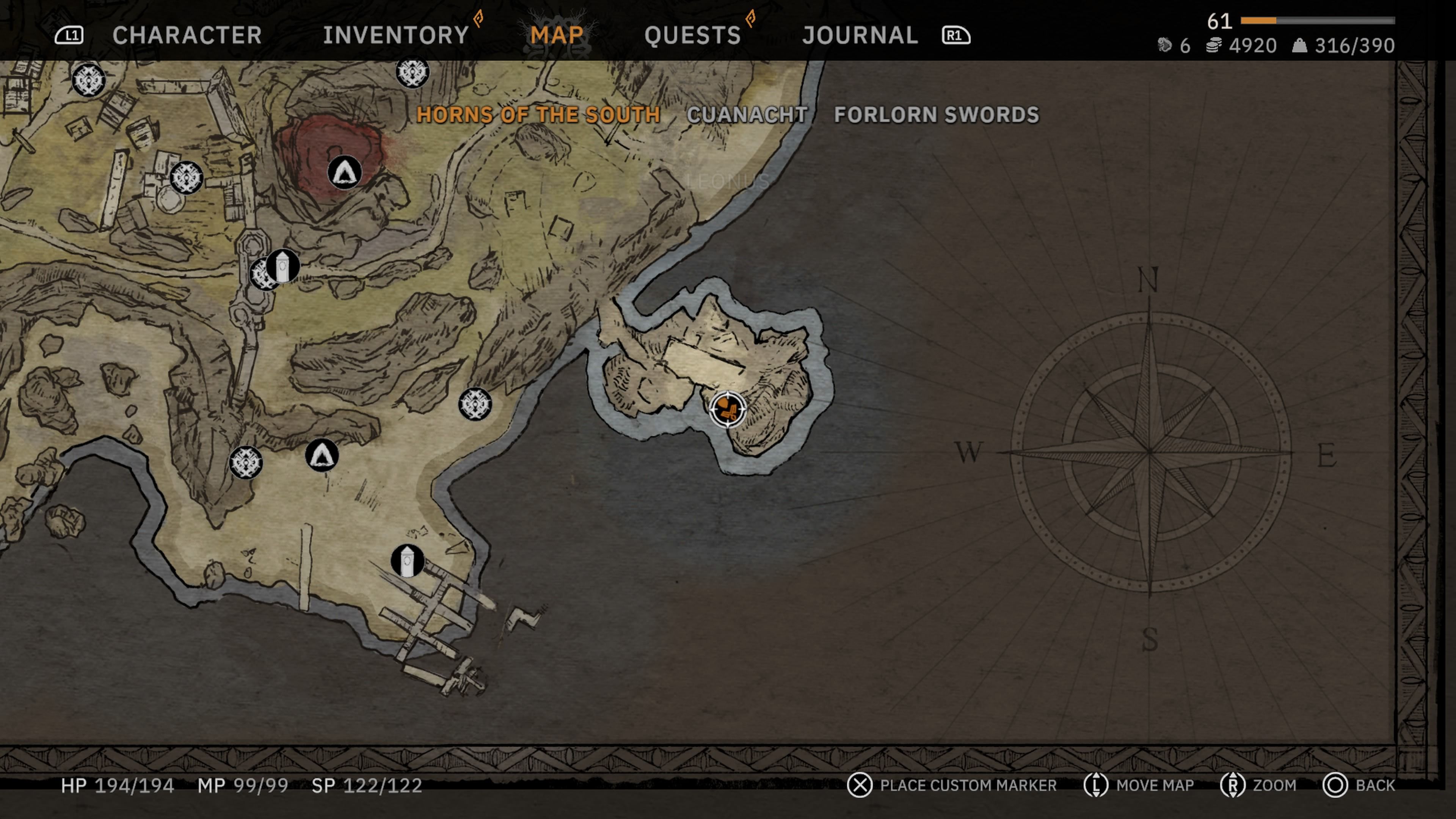 Tomb of Sir Lancelot Map Location Tainted Grail: The Fall of Avalon