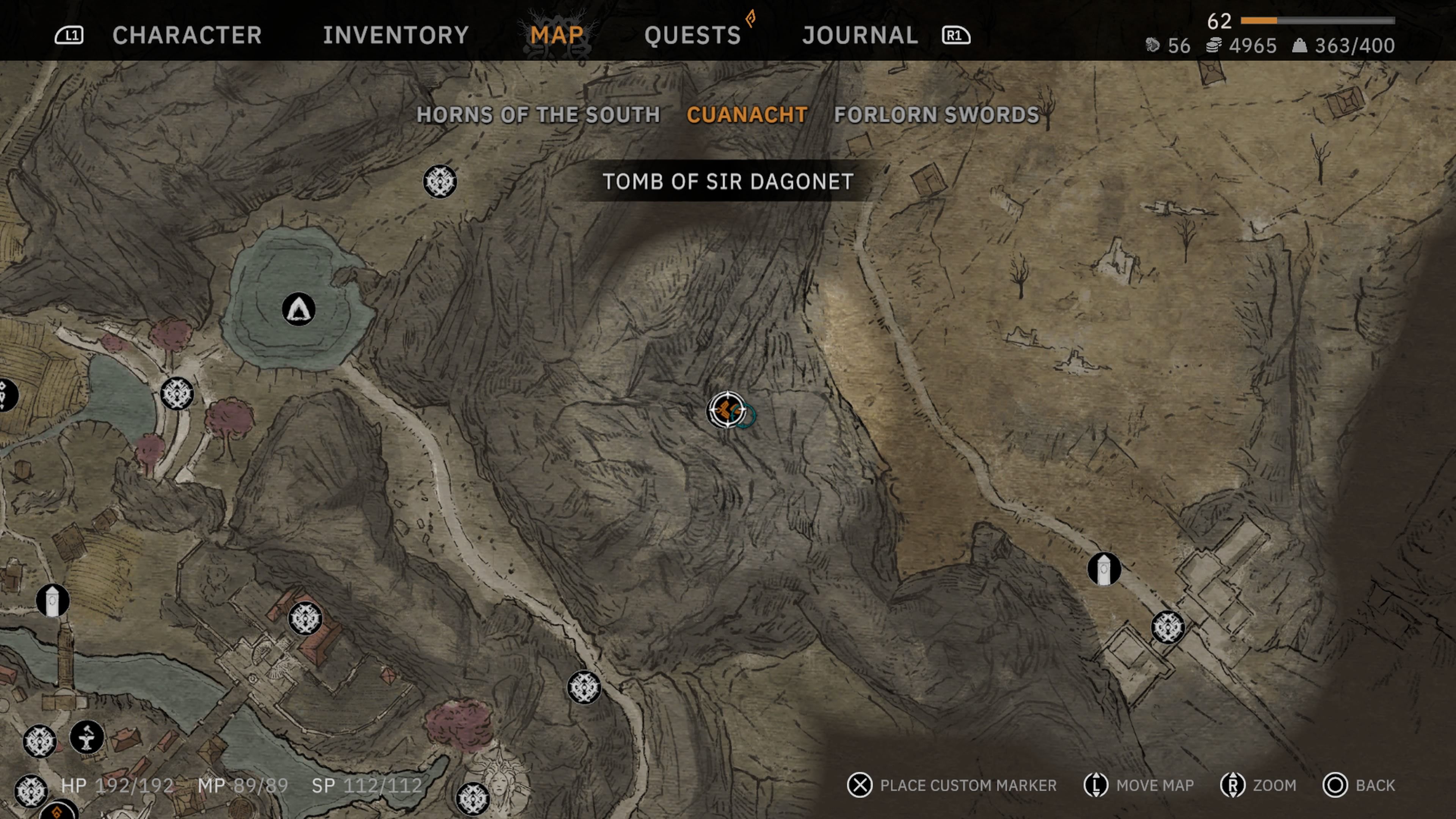 Tomb of Sir Dragonet Map Location Tainted Grail: The Fall Of Avalon