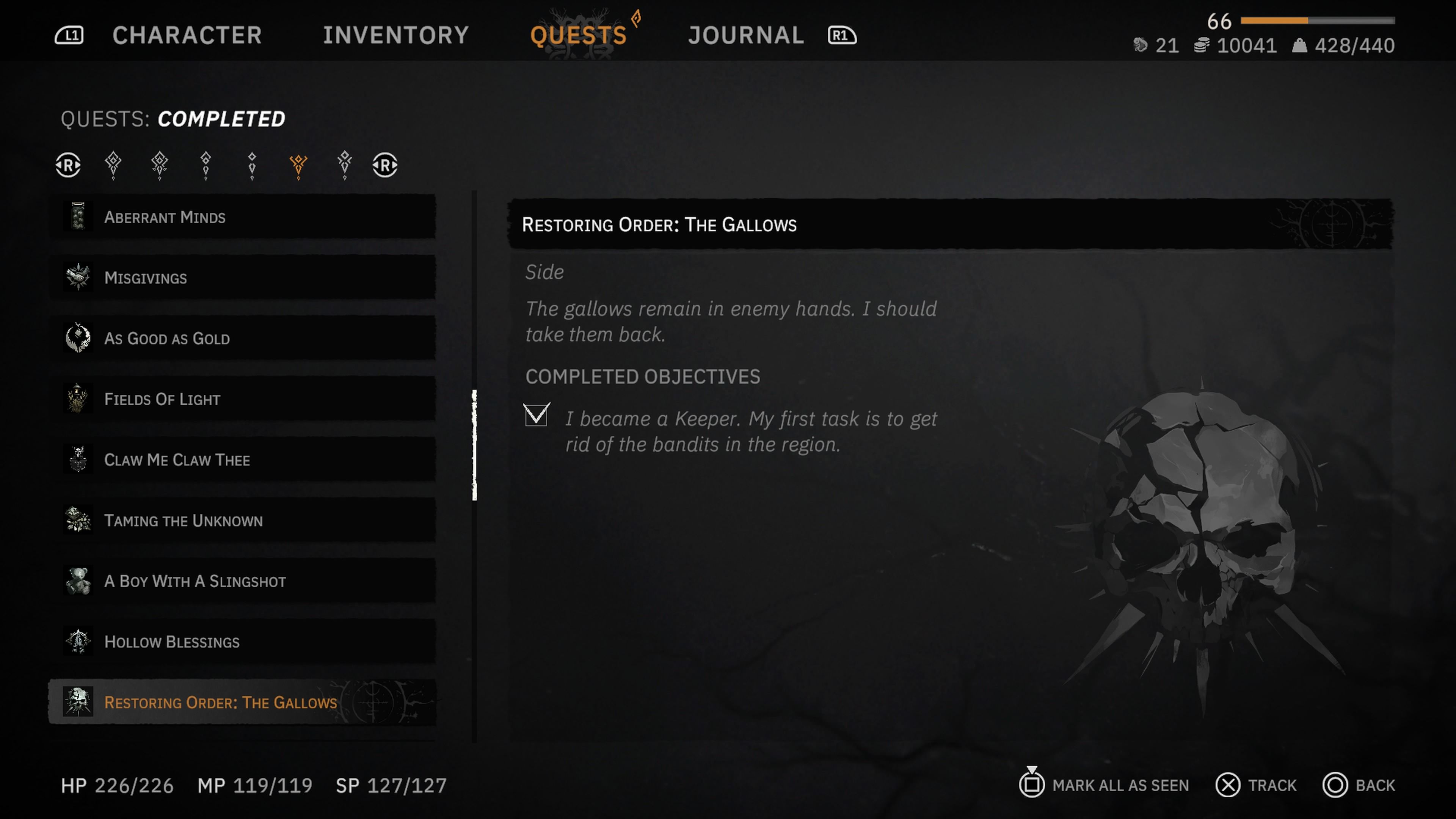 Restoring Order Quest Tainted Grail: The Fall Of Avalon