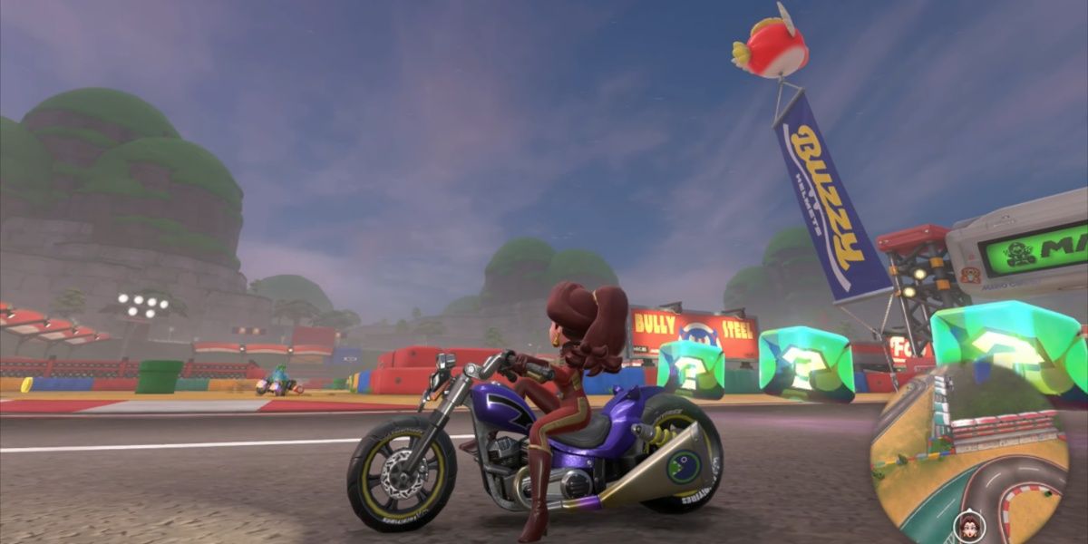 W-Twin Chopper Bike in Mario Kart World