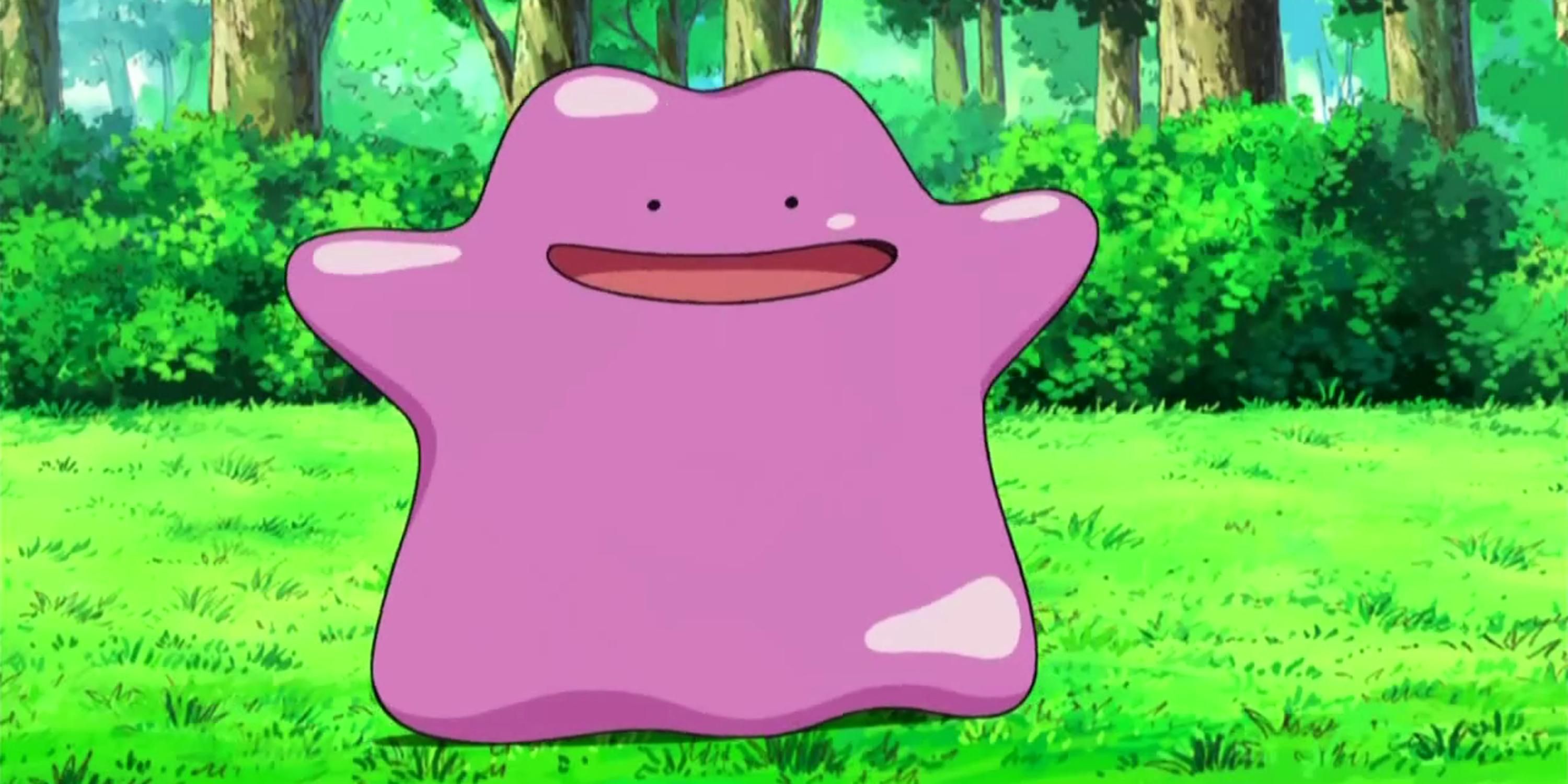 A Ditto from Pokemon anime