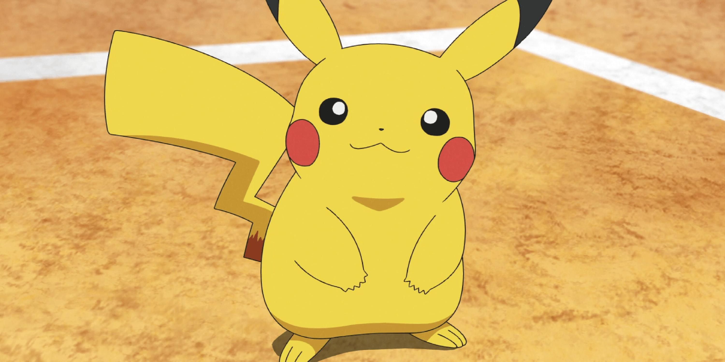 A Pikachu from Pokemon anime