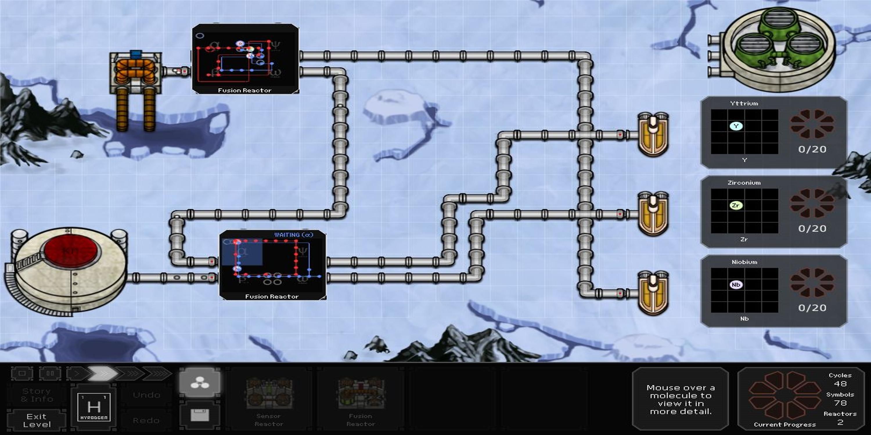 A puzzle to solve in SpaceChem