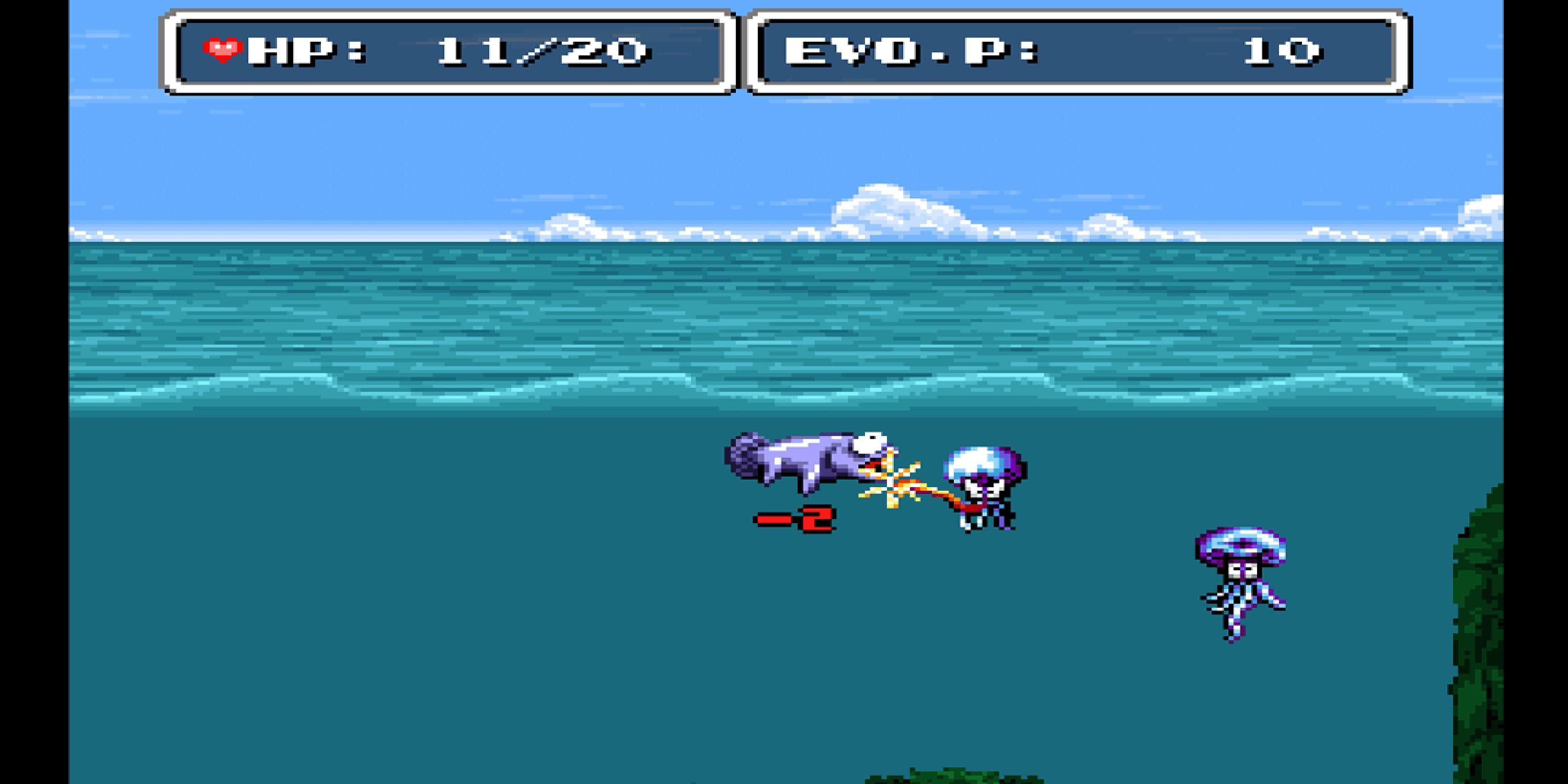 Being a fish in EVO Search For Eden