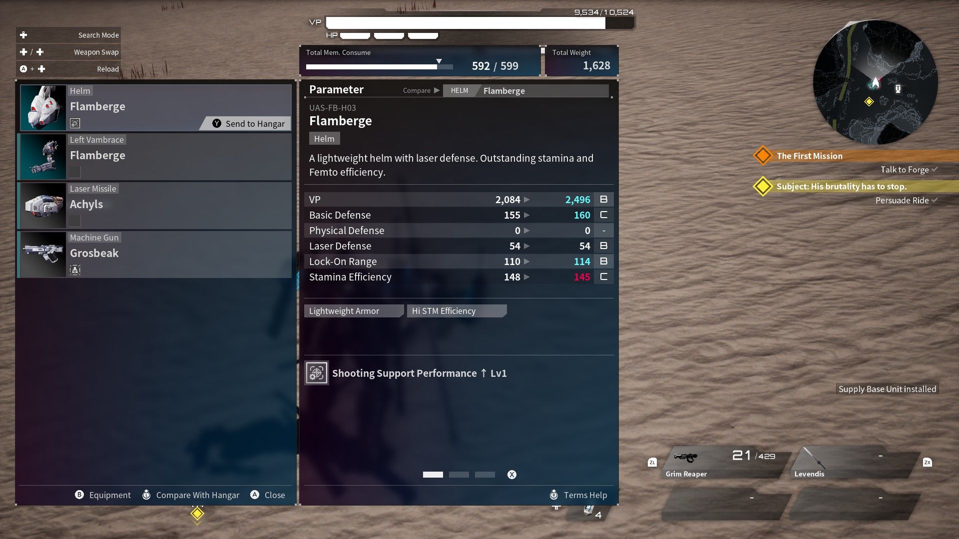 Daemon X Machina Titanic Scion New Equipment