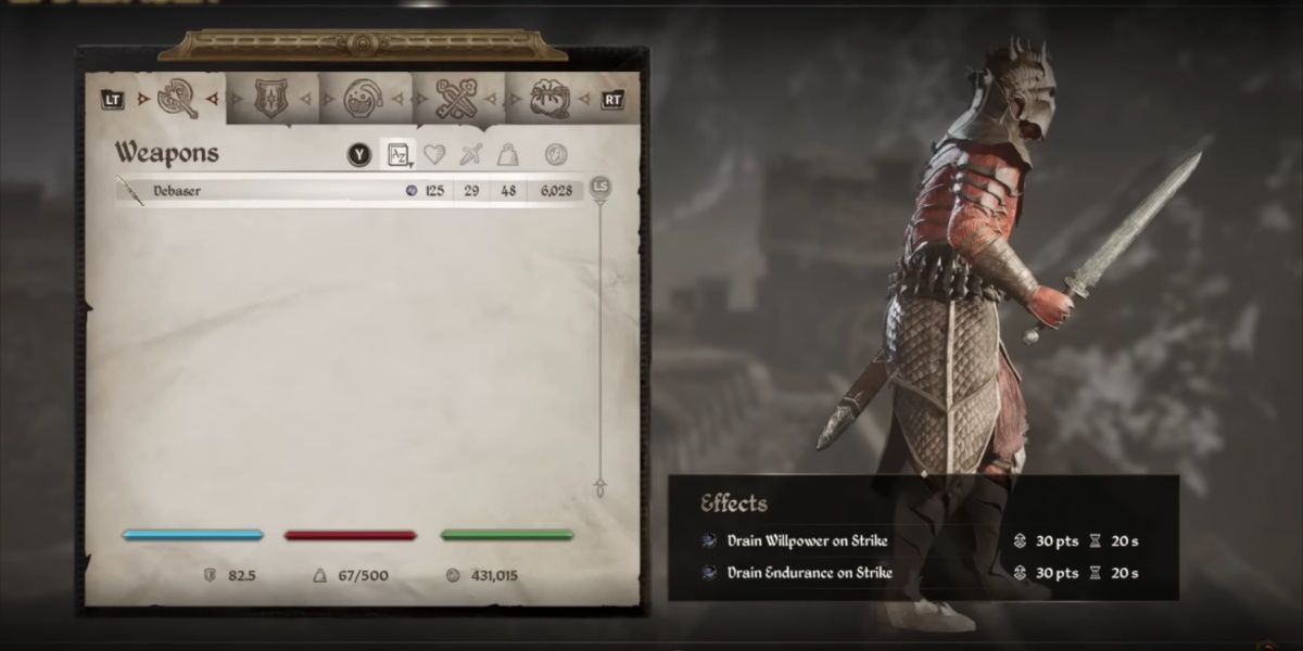 Debaser Short sowrd in The Elder Scrolls IV: Oblivion Remastered