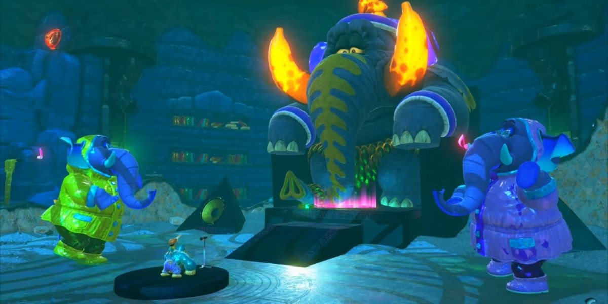 ELEPHANT Bananza Rehearsal Hall Donkey Kong Bananza