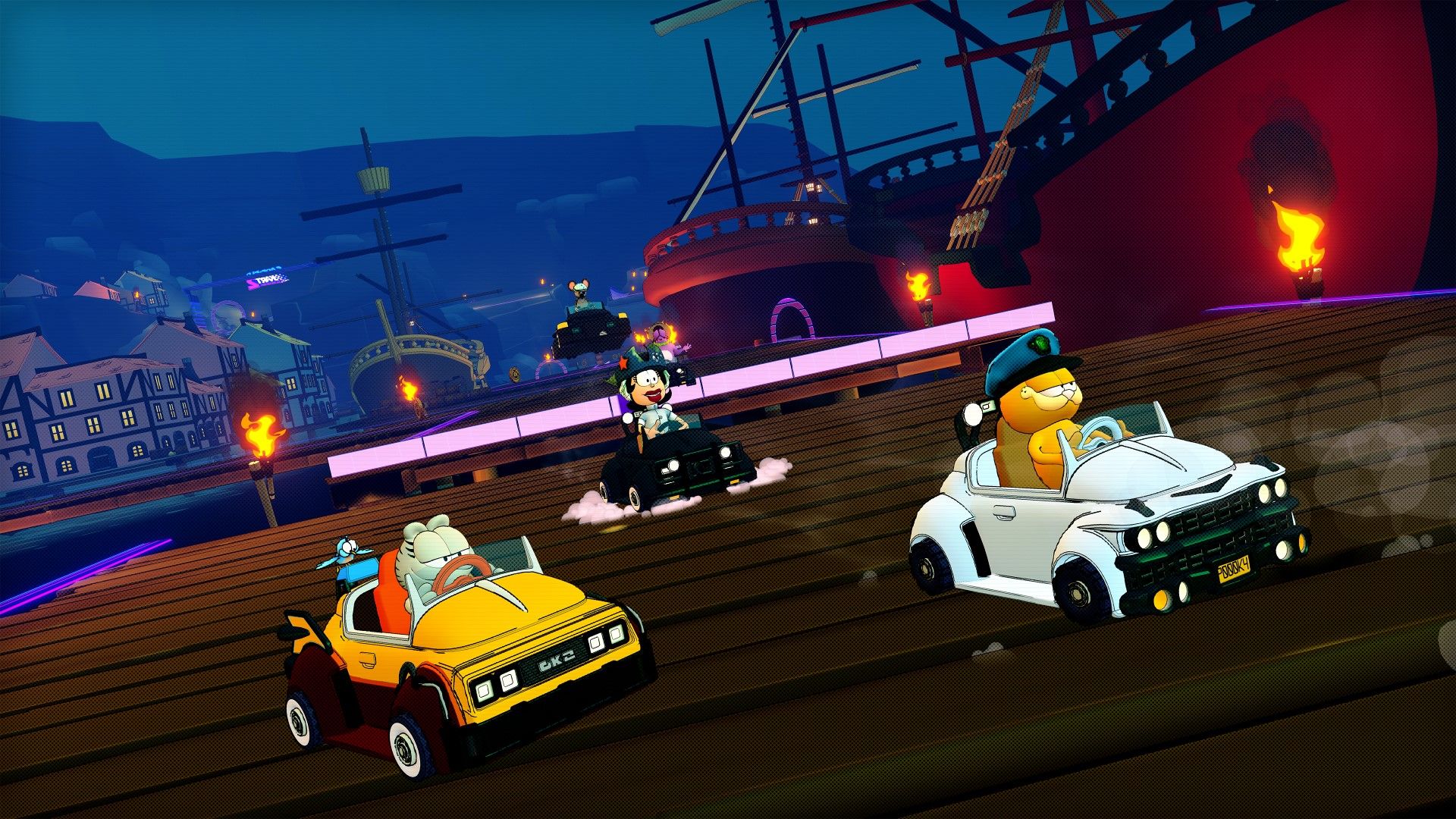 Garfield Kart 2: All You Can Drift New Trailer Shows Gameplay Ahead of ...