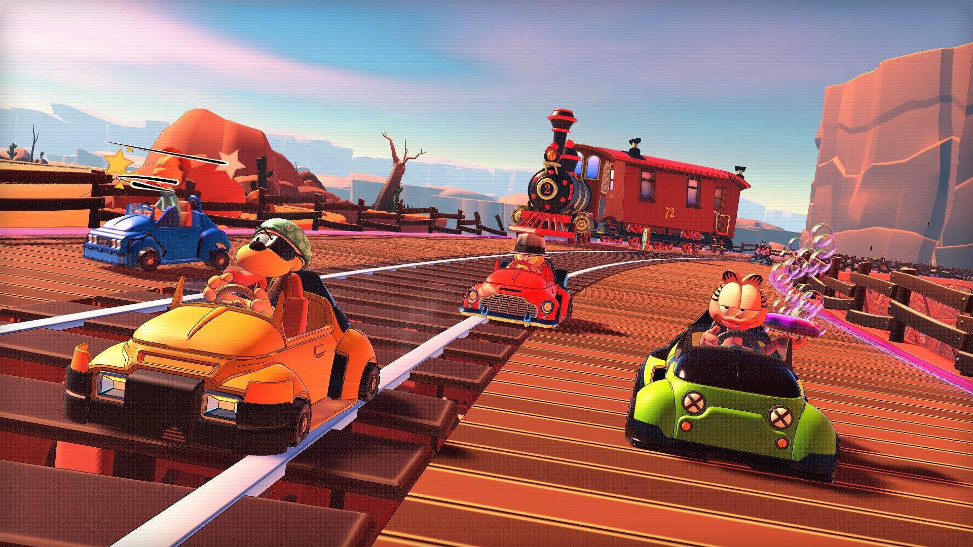 Garfield Kart 2: All You Can Drift New Trailer Shows Gameplay Ahead of ...