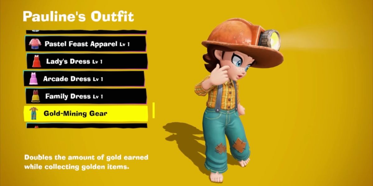 Gold-Mining Gear Donkey Kong Bananza