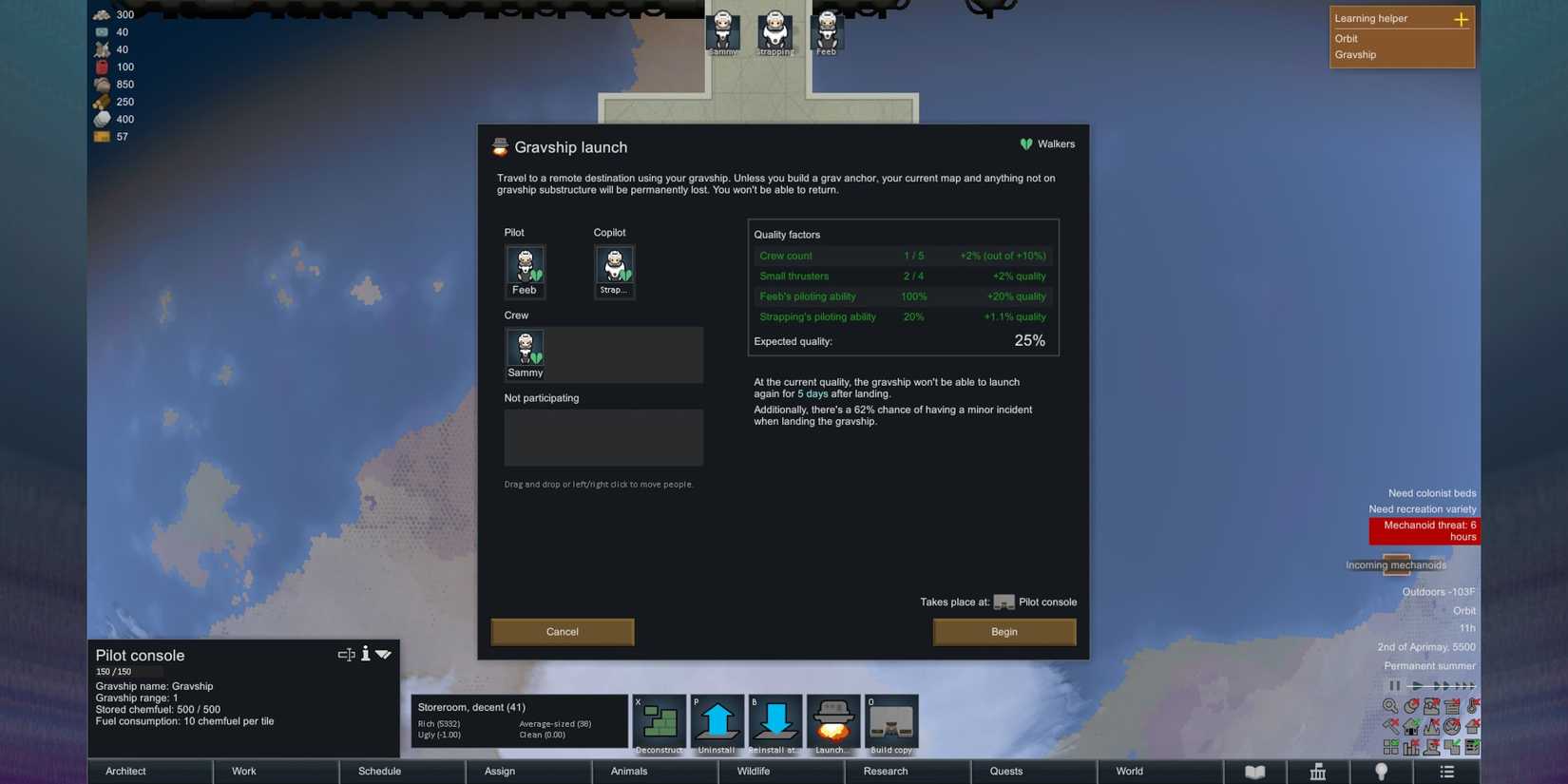 Beginner's Guide to RimWorld: Odyssey