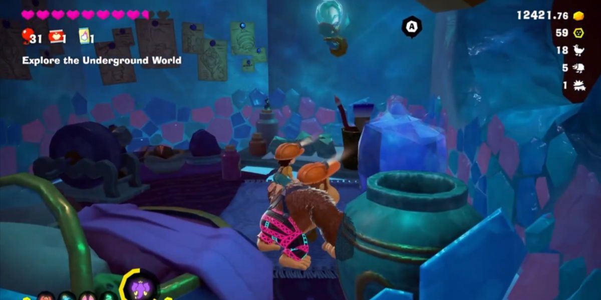 Inside the Challenge Ruins in Radiance Layer at SL1203