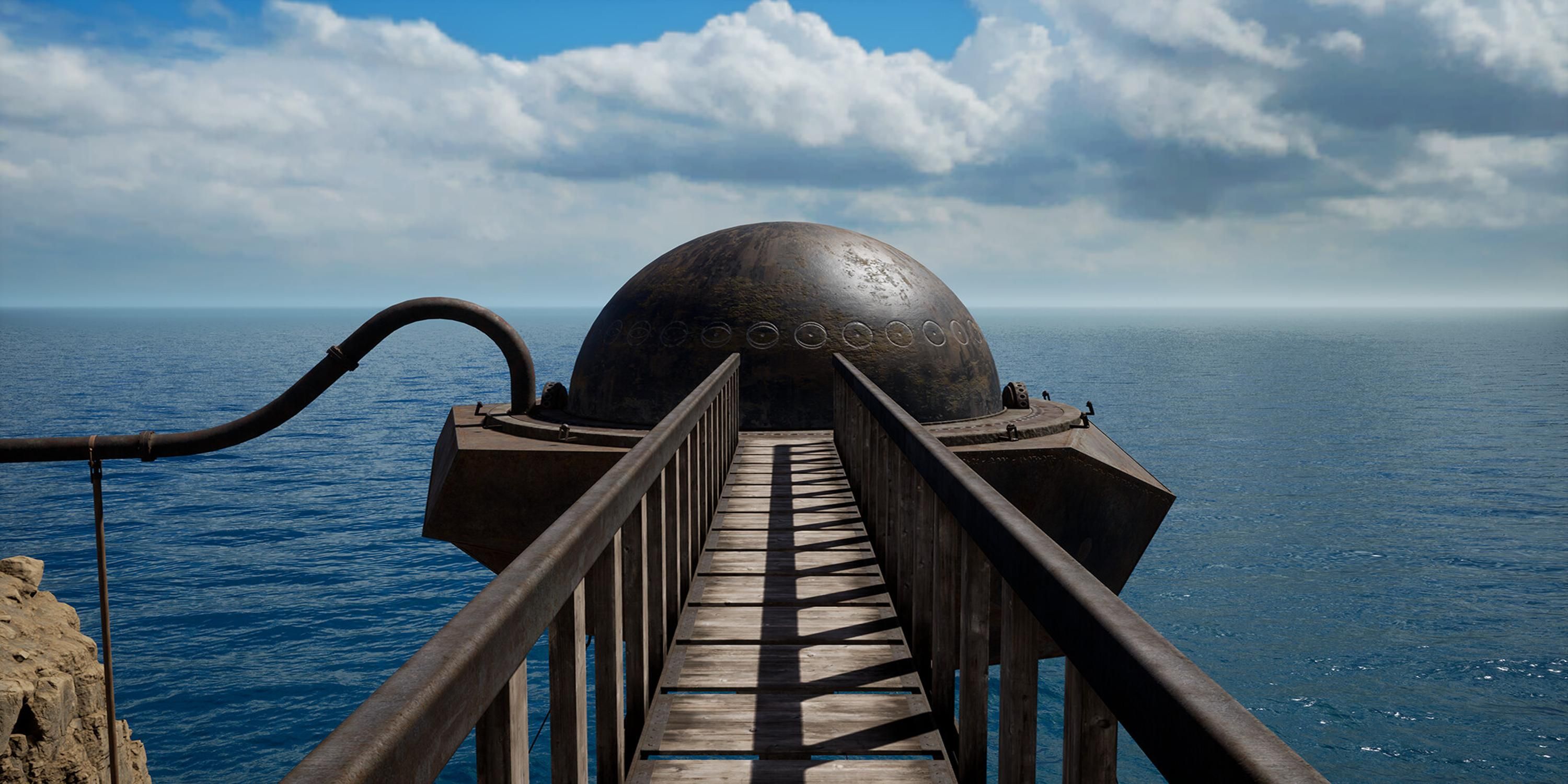 Looking at a dome in Riven