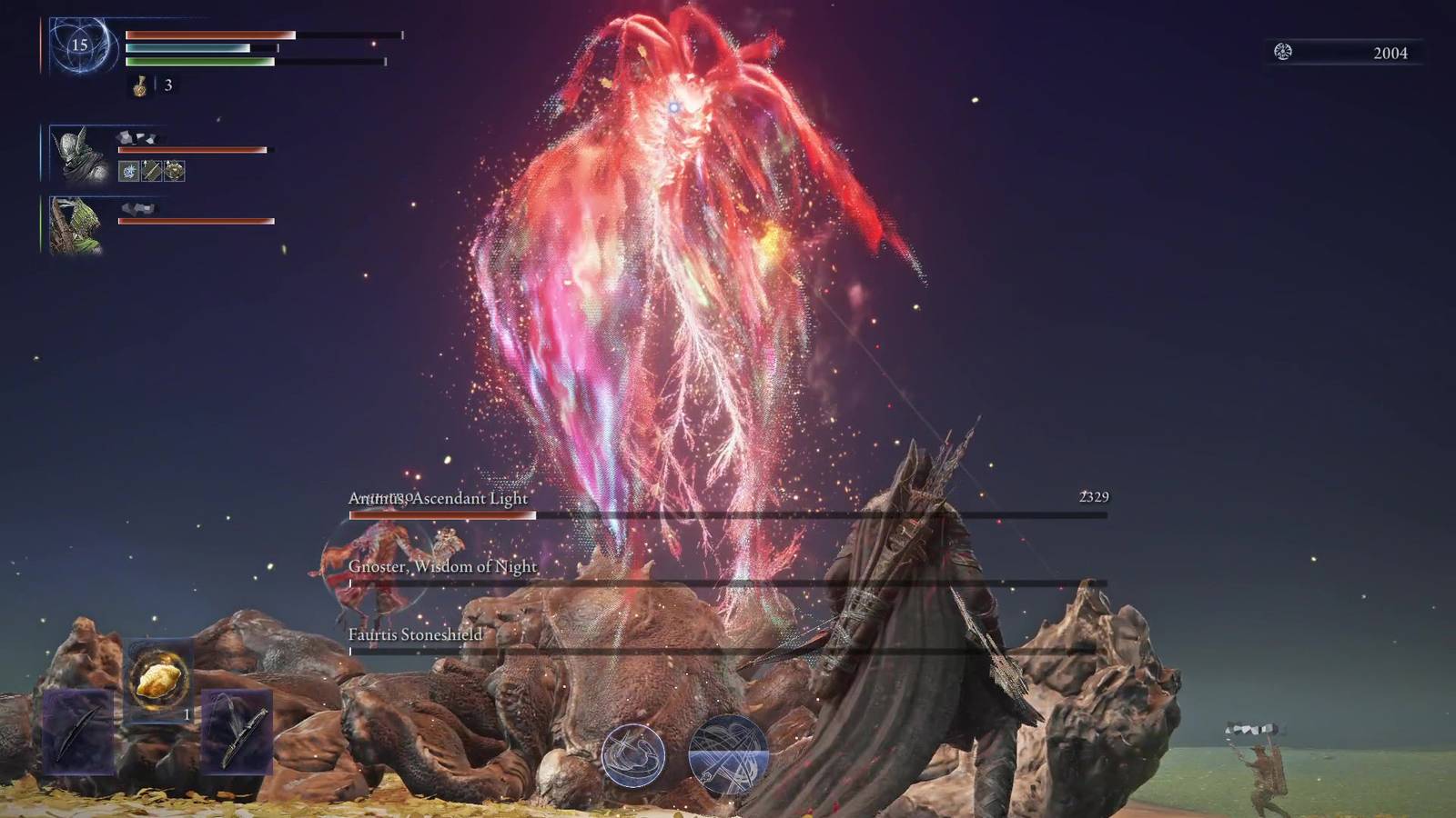 Elden Ring Nightreign - Everdark Sovereign Sentient Pest (Animus) Boss ...