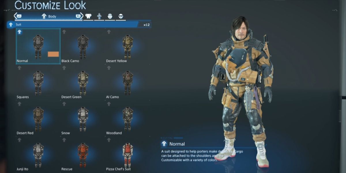 Wearing a Normal Suit in Death Stranding 2: On the Beach