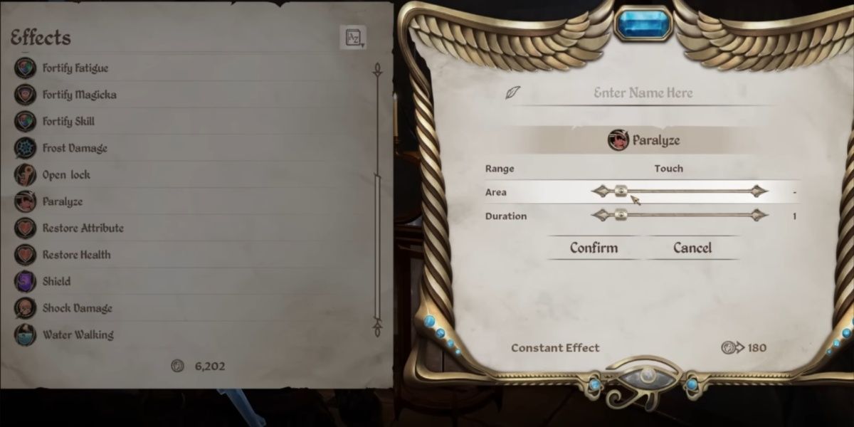 Paralyze Spell in The Elder Scrolls IV: Oblivion Remastered