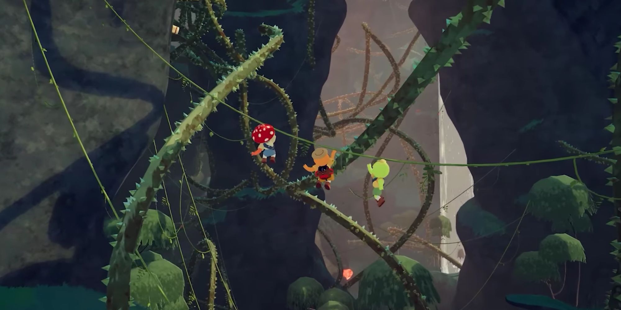 Climbing vines in PEAK