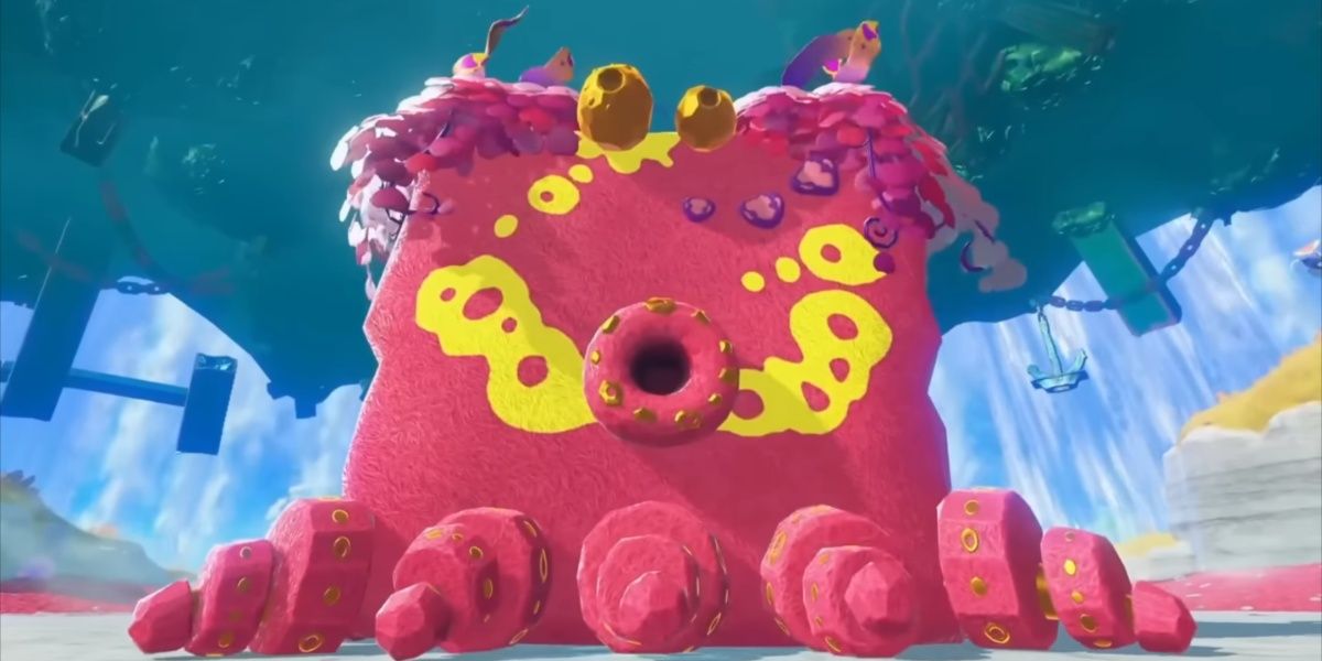 Peekabruiser Boss in Donkey Kong Bananza