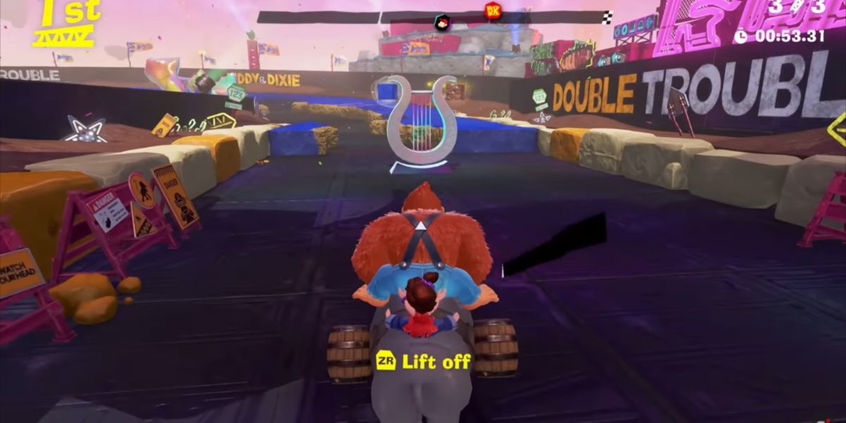 Rowdy Race Donkey Kong Bananza