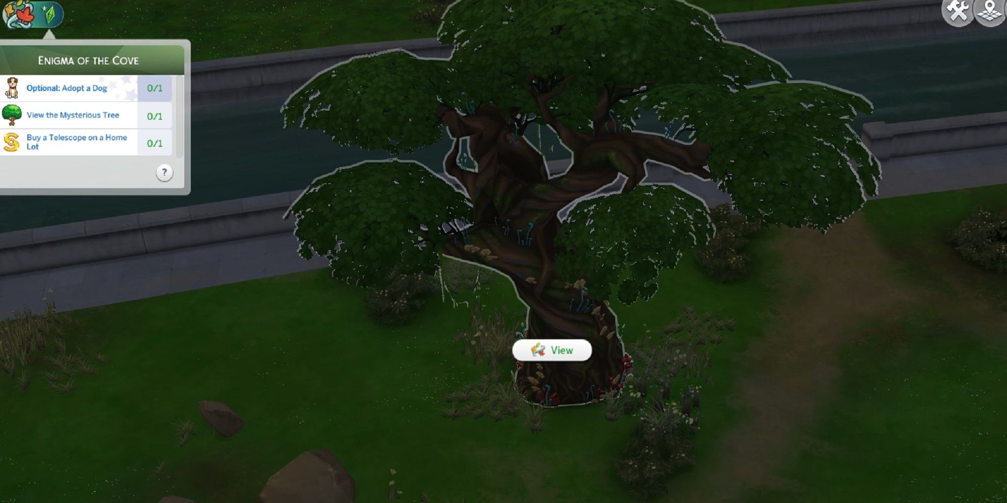 Sims 4 Mysterious Tree