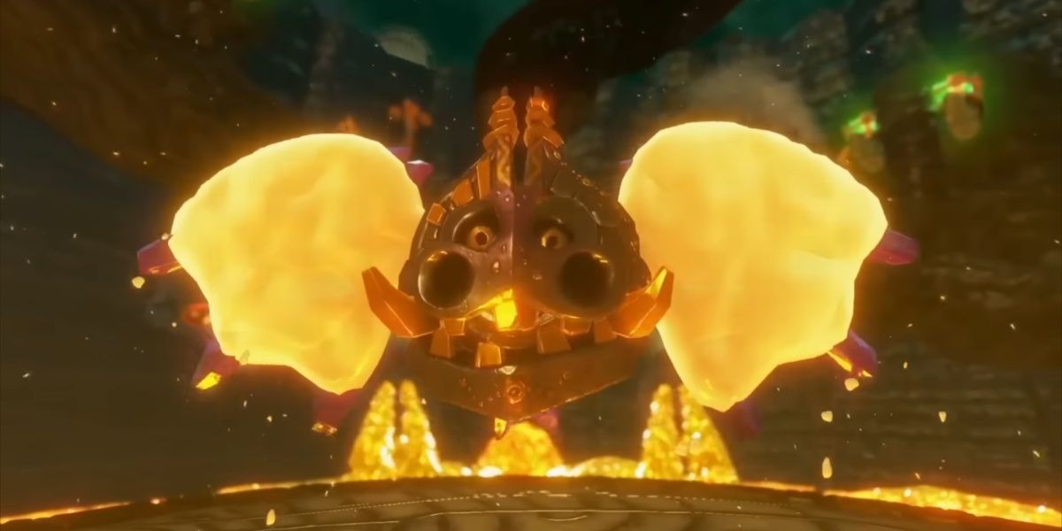 Sinister Blusterwing Boss in Donkey Kong Bananza