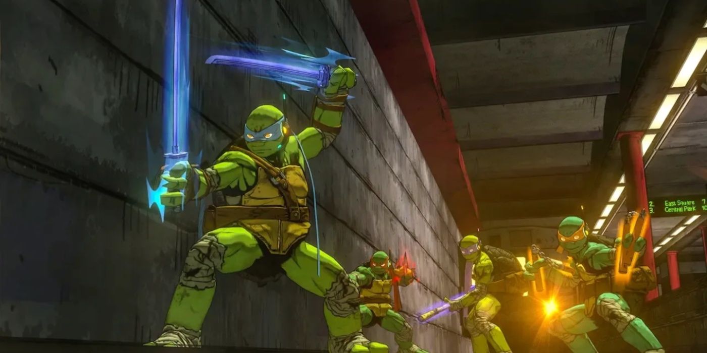 Teenage-Mutant-Ninja-Turtles-Mutants-in-Manhattan-Leonardo-Donatello-Raphael-and-Michelangelo-ready-for-battle