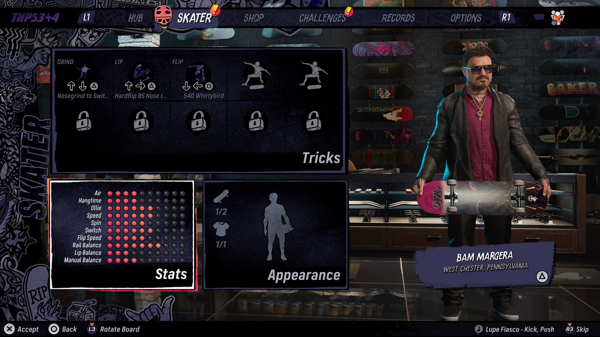 THPS 3+4 Bam Margera