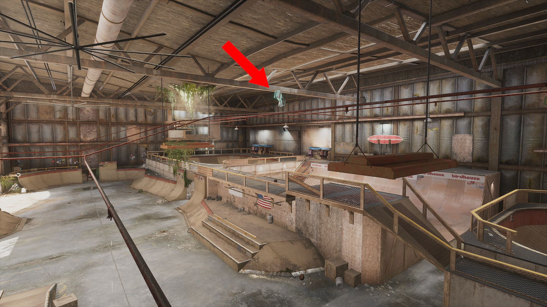 Tony Hawk's Pro Skater 3 Skater Island Railing Cash
