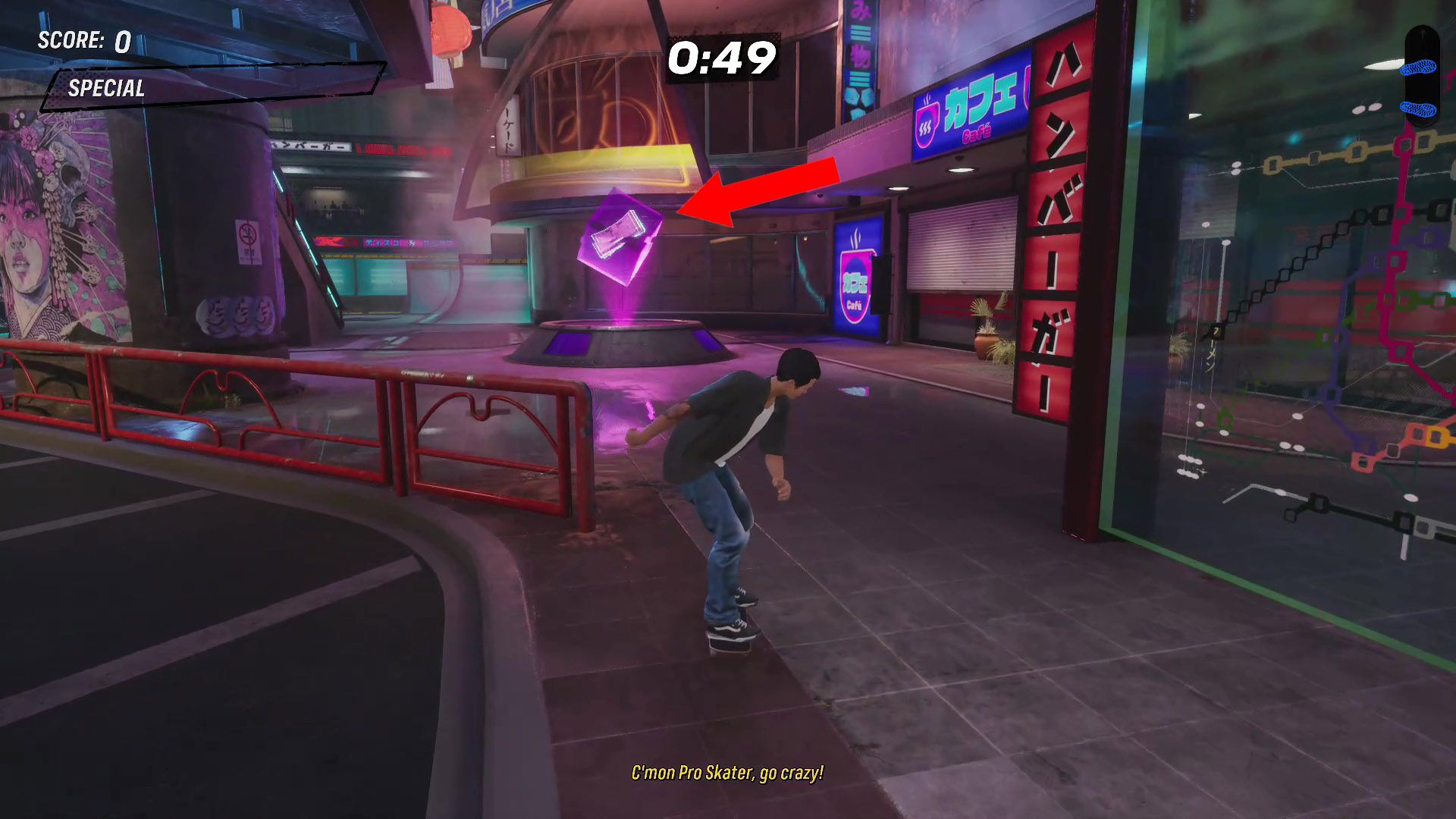 Tony Hawk's Pro Skater 3 Cash Tokyo Hologram