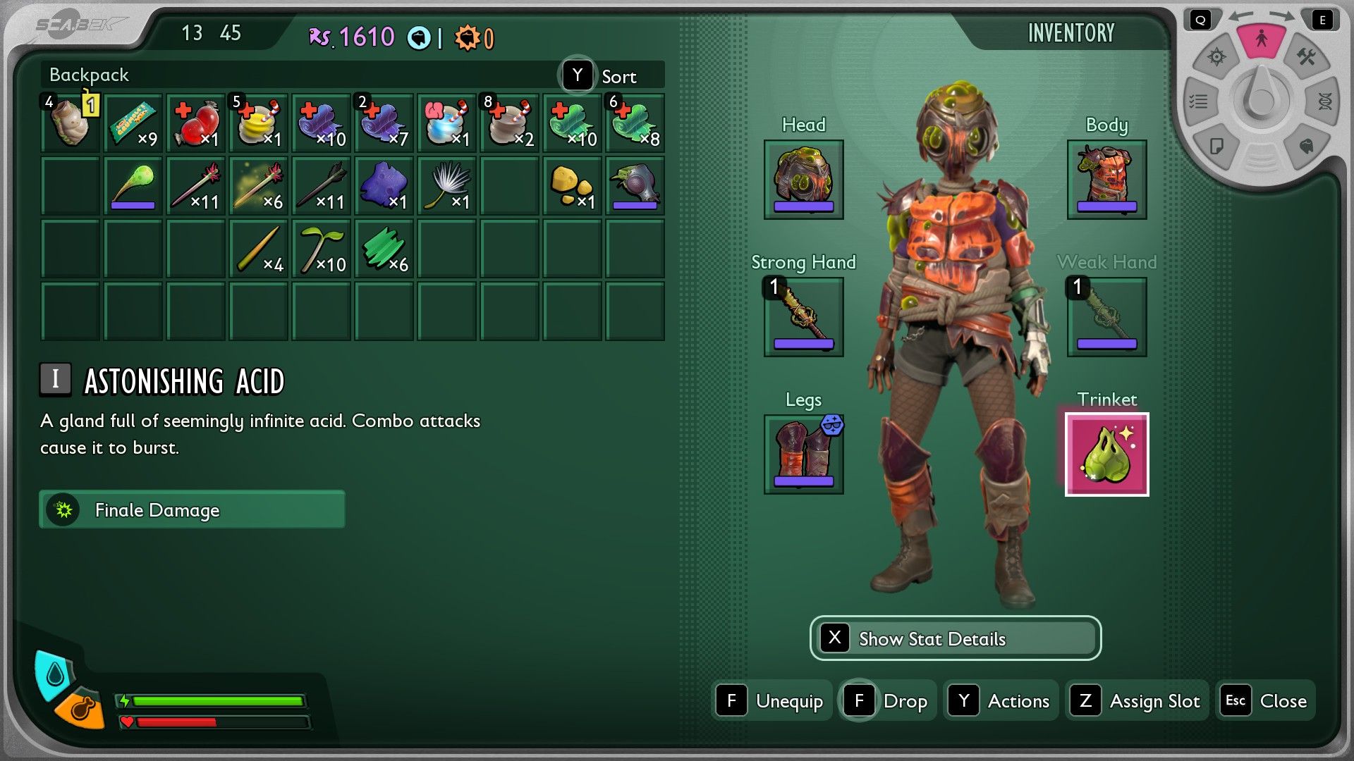 Inventory Grounded 2