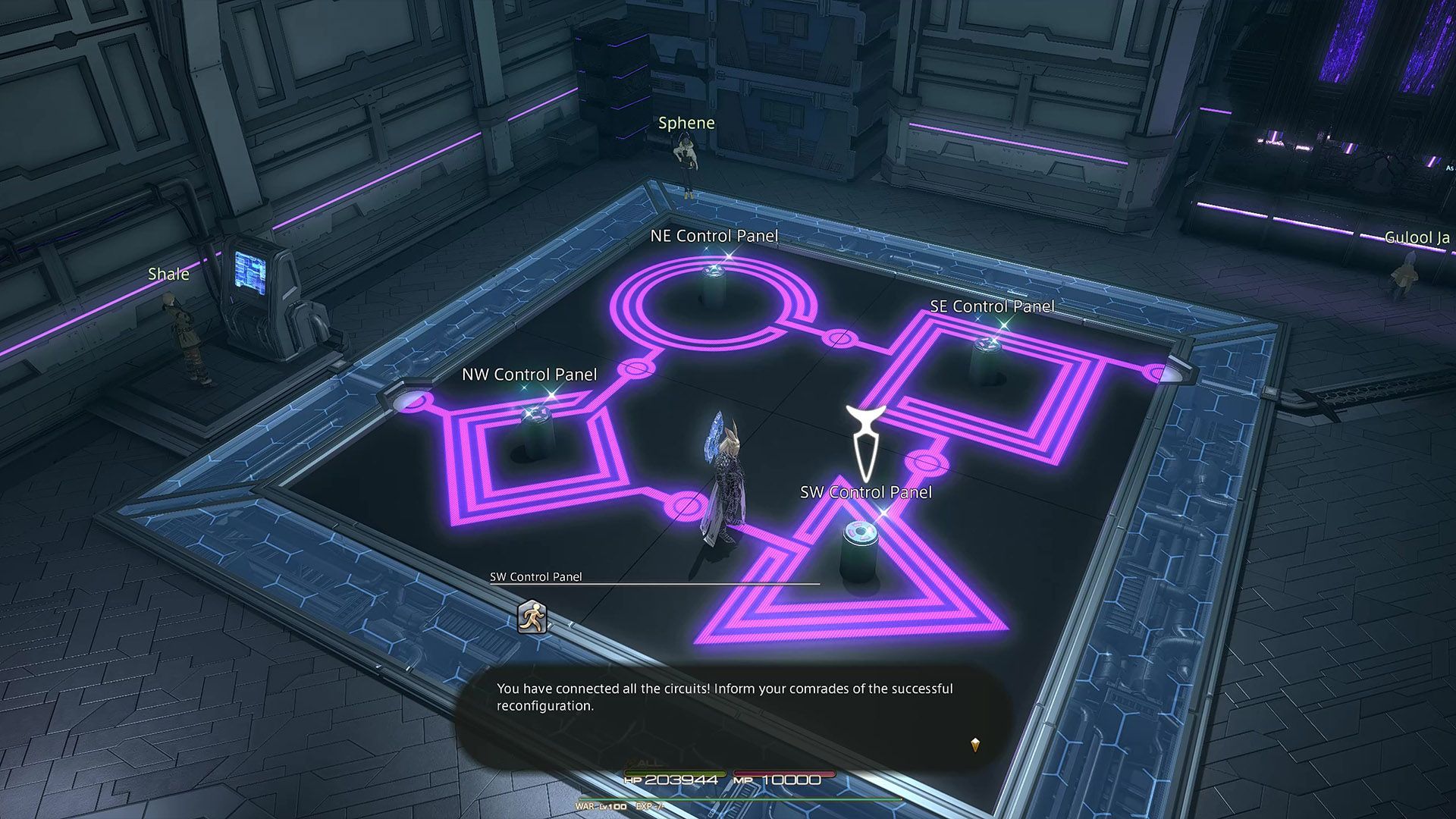FFXIV Shapes Puzzle Solution