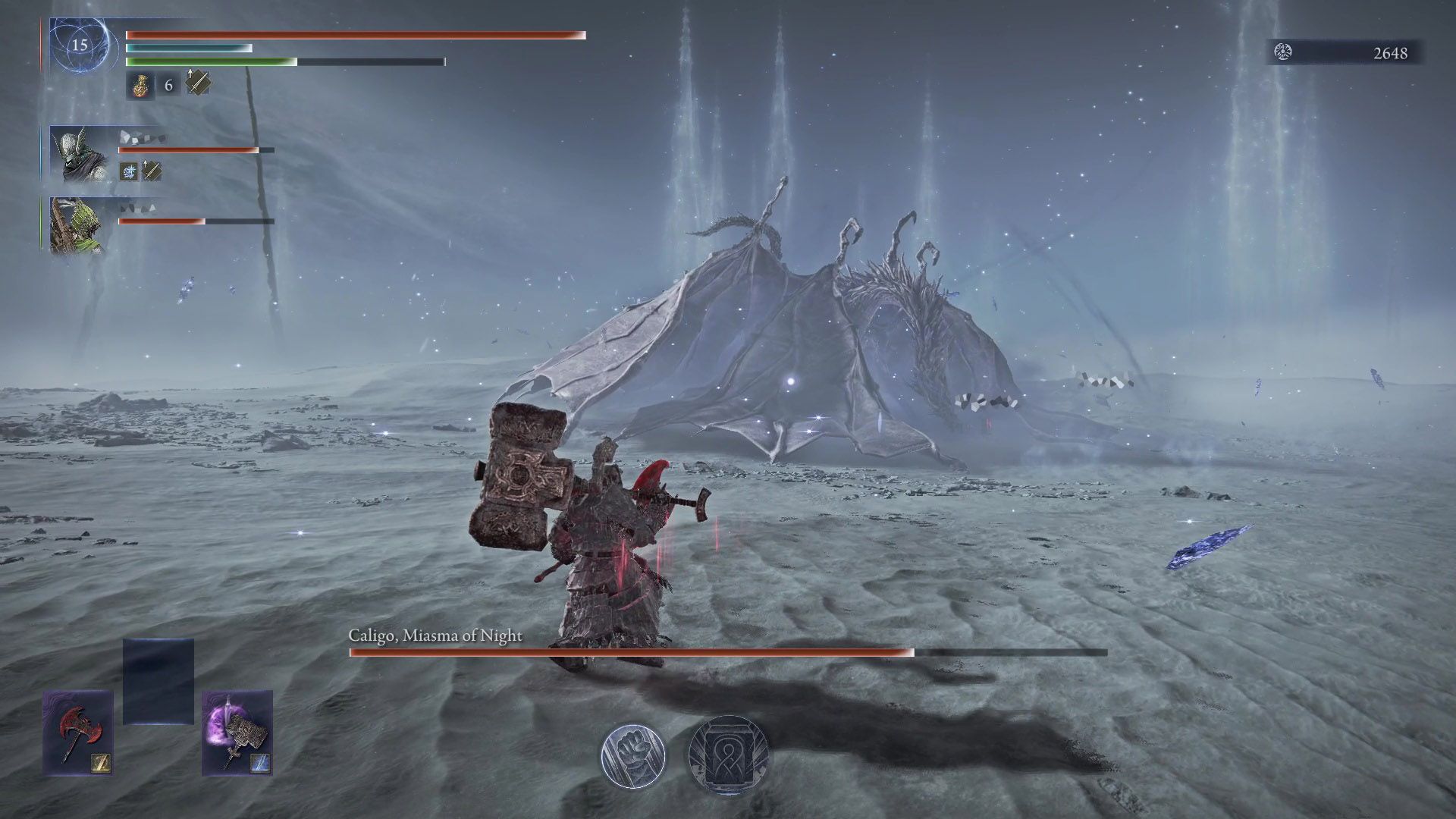 Everdark Sovereign Fissure in the Fog (Caligo) Boss Guide in Elden Ring ...