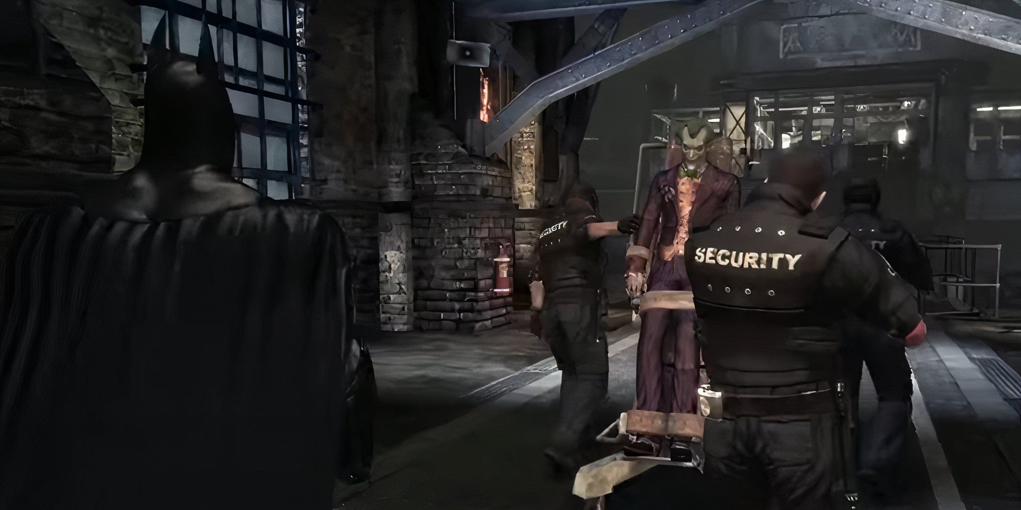 Arkham Asylum Intro batamn and Joker