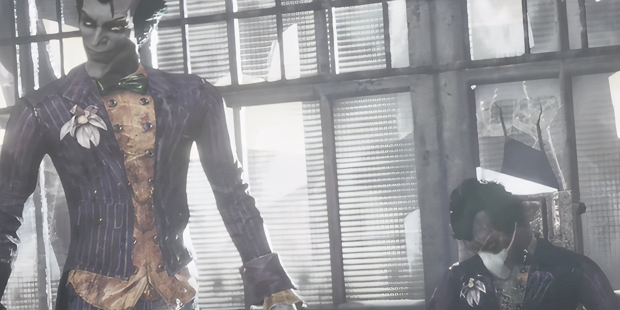 Arkham City clayface and Joker cutscene